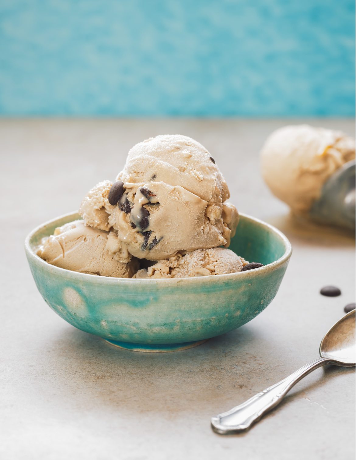 Cookie-Dough-Eiscreme - geeignet bei Fructoseintoleranz